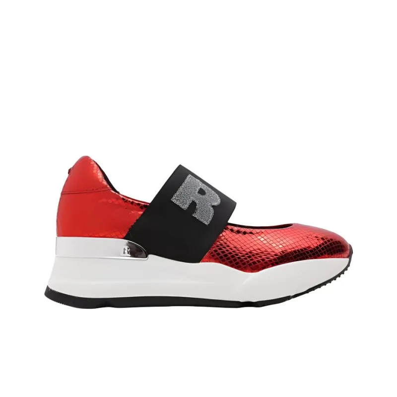 RUCOLINE R-Evolve Low-Top Casual Shoes 6cm Women's Red-1