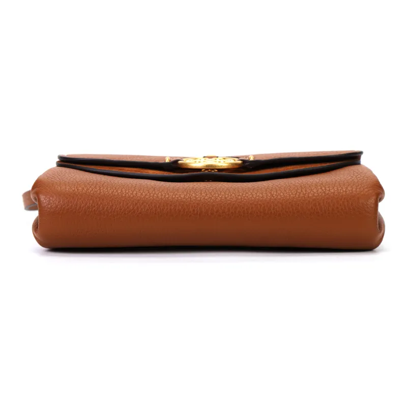 TORY BURCH Miller Cow Leather Shoulder Bag Crossbody Bag Women's Camel-3