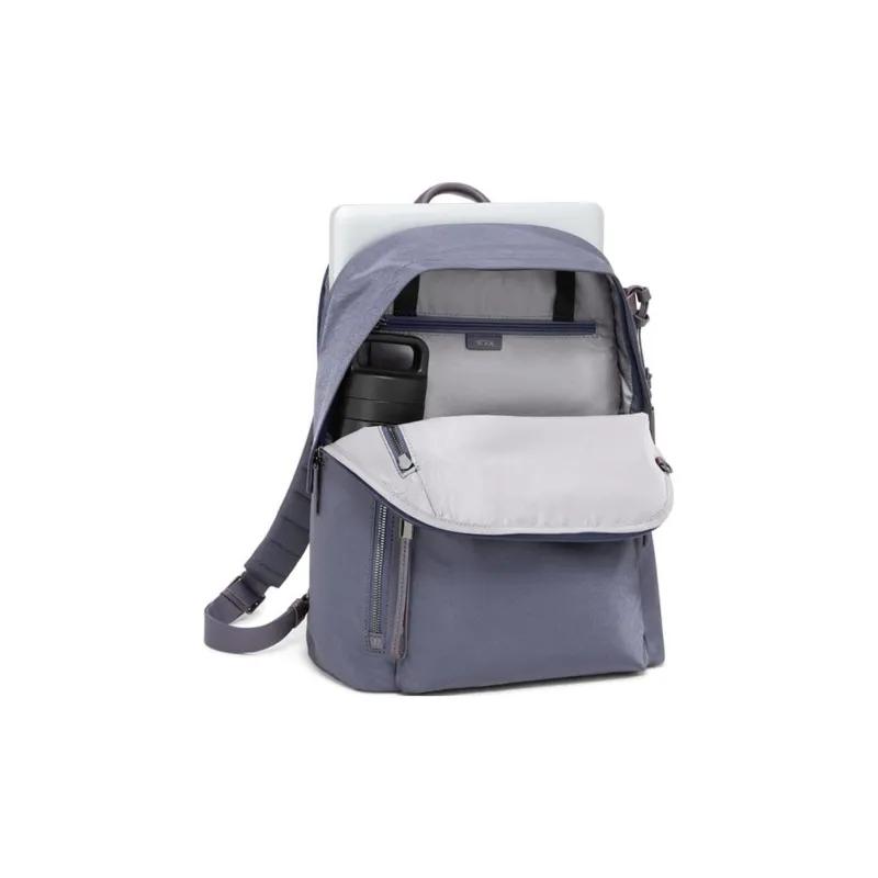 TUMI Nylon Backpack Unisex Gray Blue-2