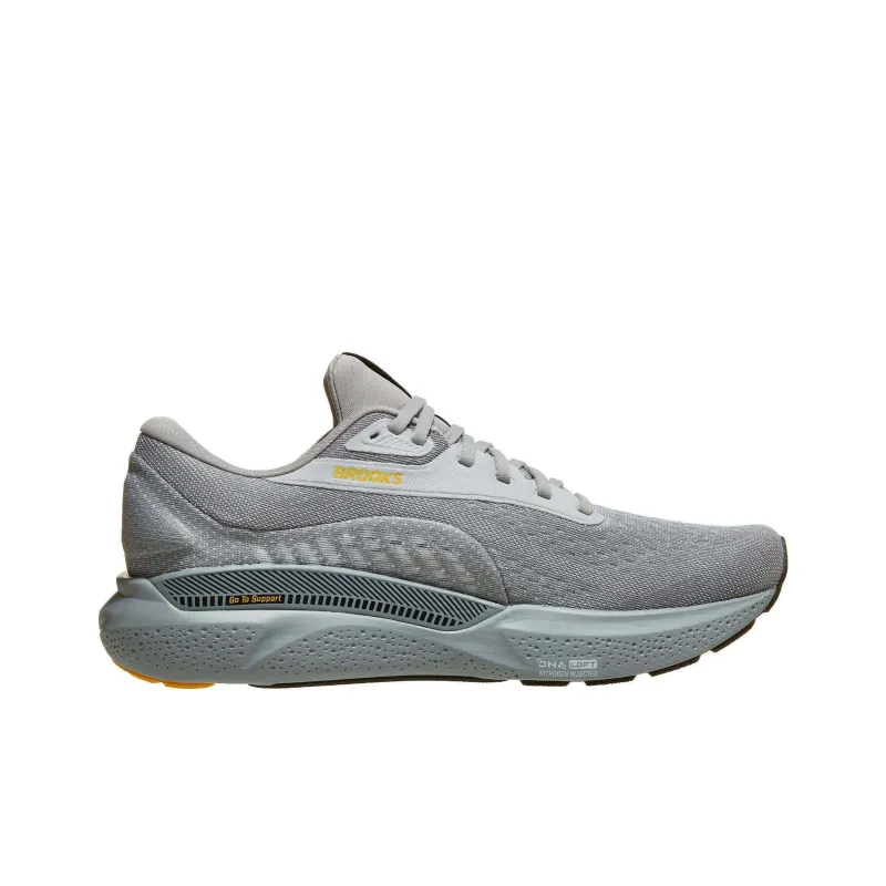 Brooks Adrenaline GTS Cushioning, Breathable, Slip Resistant Low Top Casual Running Shoes Men's Taupe-1