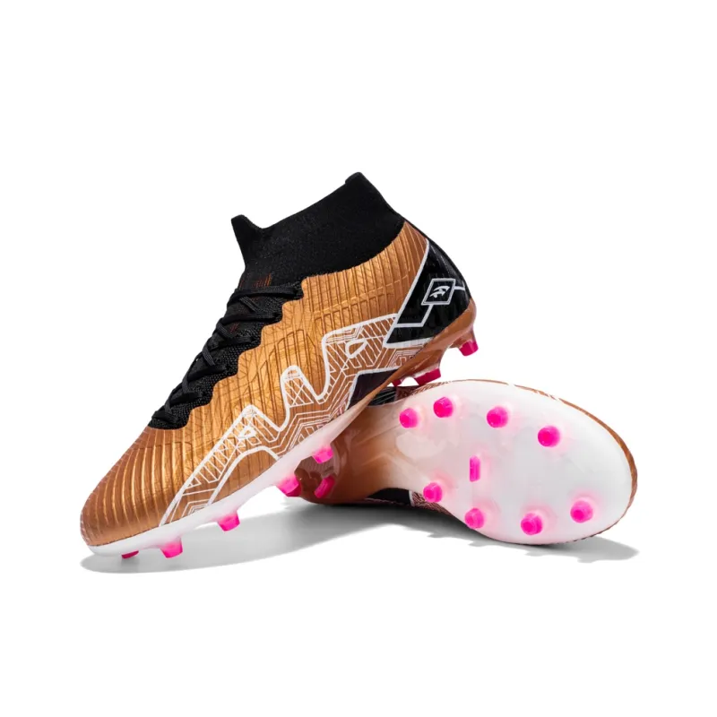 Wooden Rabbit AG Short Rubber Studs FG Long Rubber Studs Anti Slip Wear Resistant Soccer Shoes Unisex-13