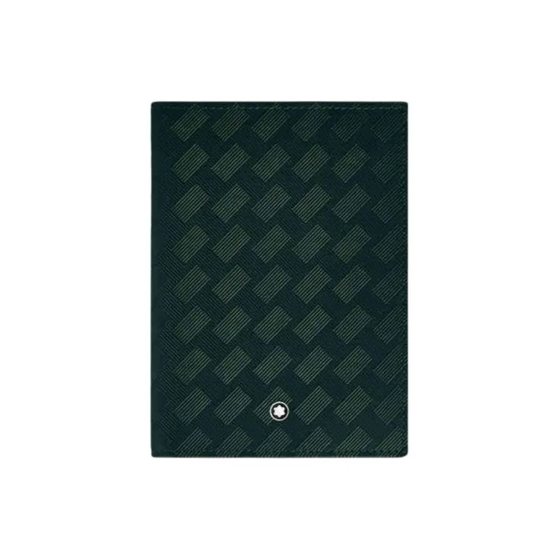 MONTBLANC Cow Leather Passport Holder Men's British Green-0