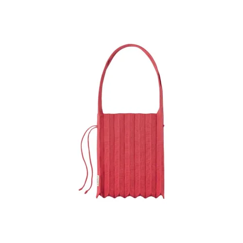JOSEPH&STACEY Recycled Polyester Handbag Shoulder Bag Medium Size Women's Coral