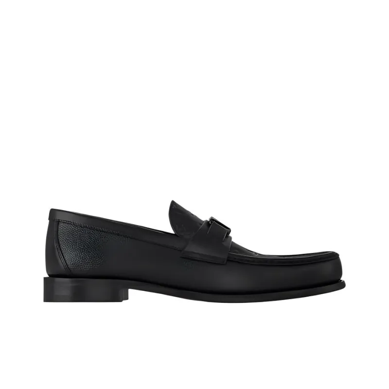 LOUIS VUITTON Major Loafers Men's Black-1