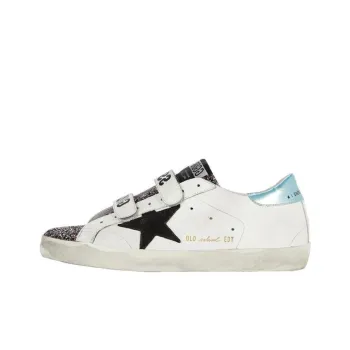 Golden Goose Old School Low Top Skateboard Shoes Women's White