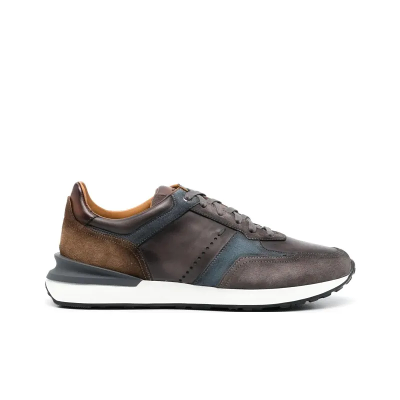 Magnanni Rojo Crosta Boltan Lace-up Sneakers-1