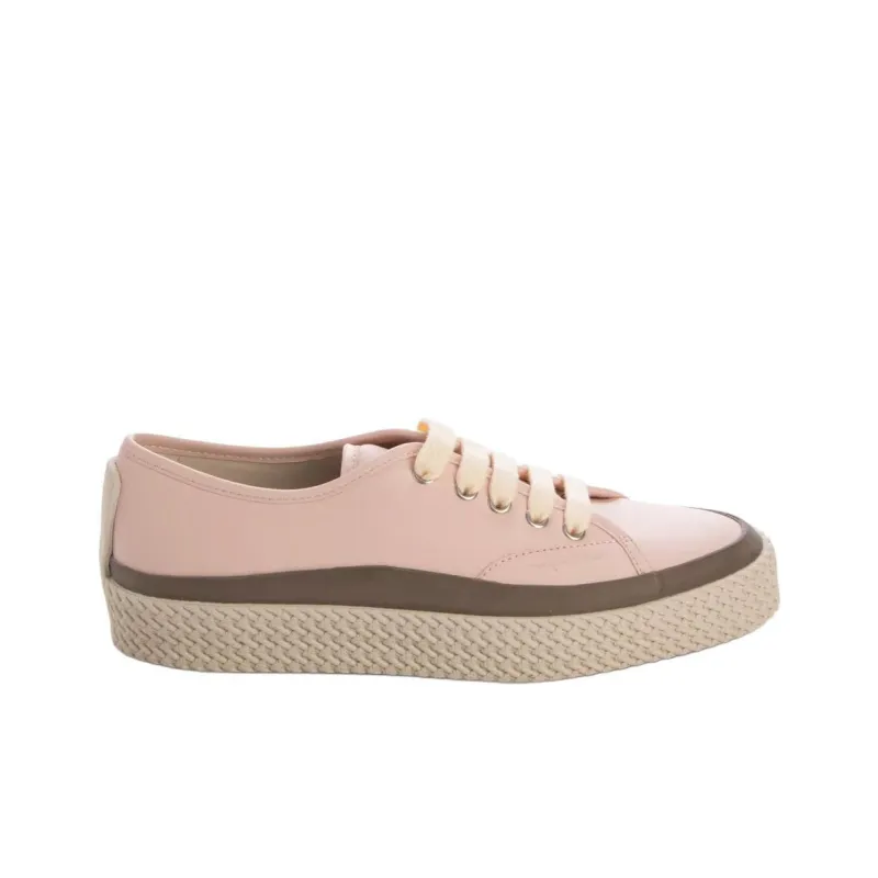 FERRAGAMO Low Top Skateboard Shoes Women's Pink-1