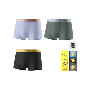 Disney Winnie The Pooh Series Underwear Gift Boxes Men's 3 Pack