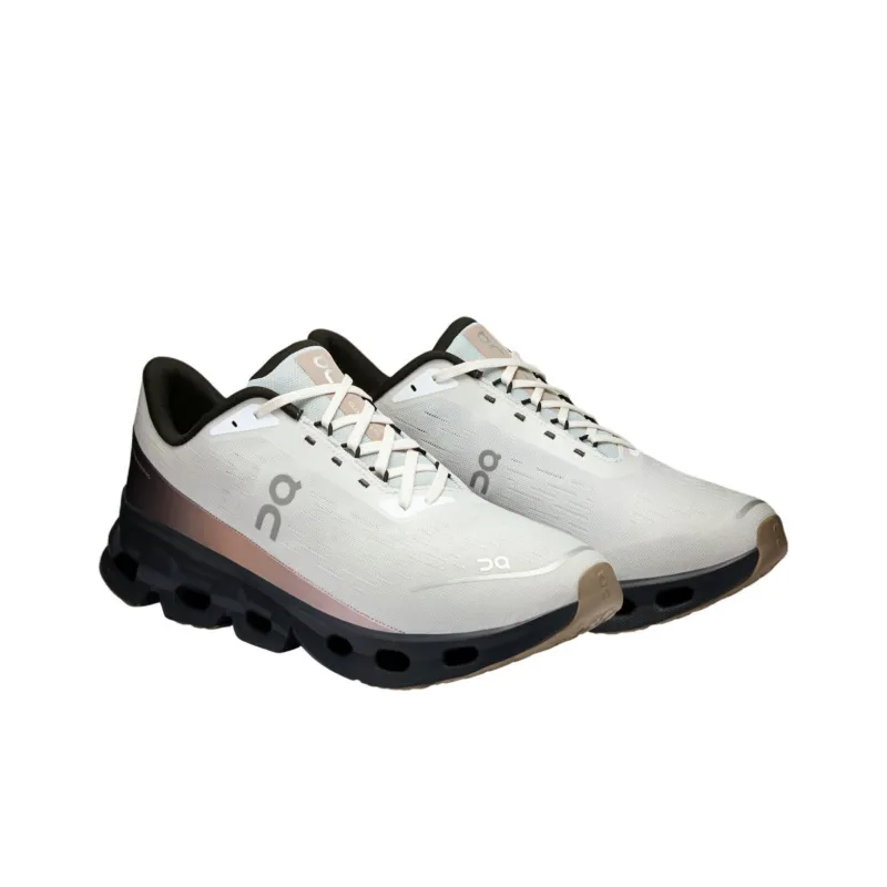 On Cloudspark Anti Slip Wear Resistant Low Top Running Shoes Men's Light Gray-2