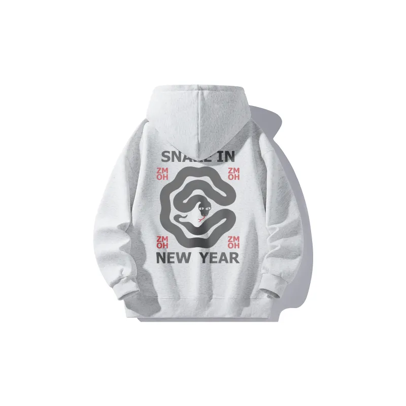 ZMOH Fleece Lined Hoodie Unisex-11