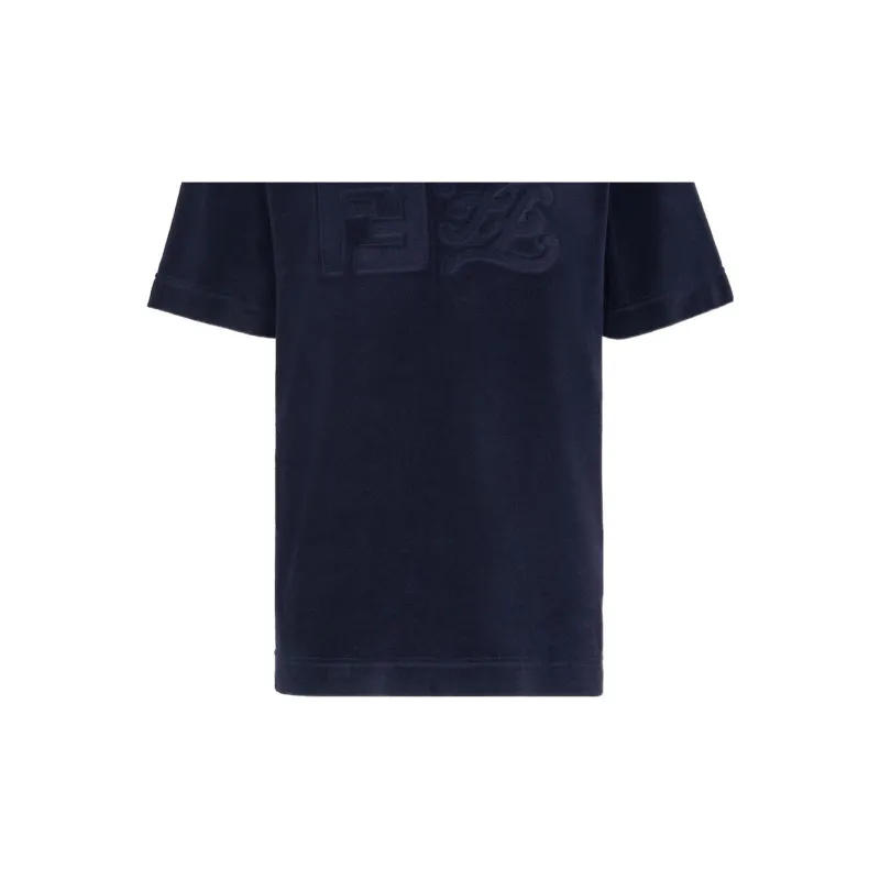 FENDI T Shirts Men Blue-5