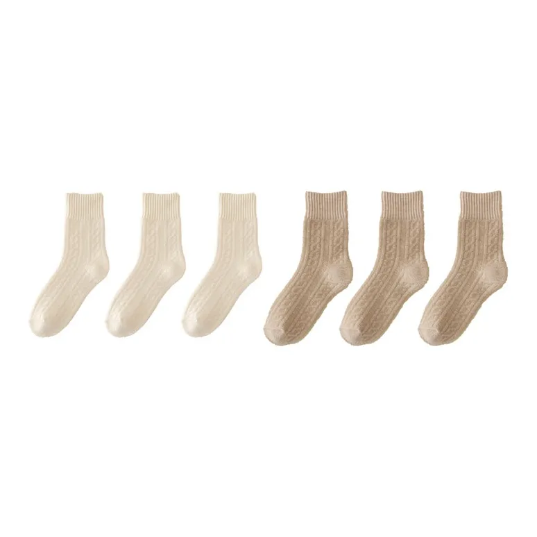 Cotton Gene Mid Calf Socks Women's Combo Set-44