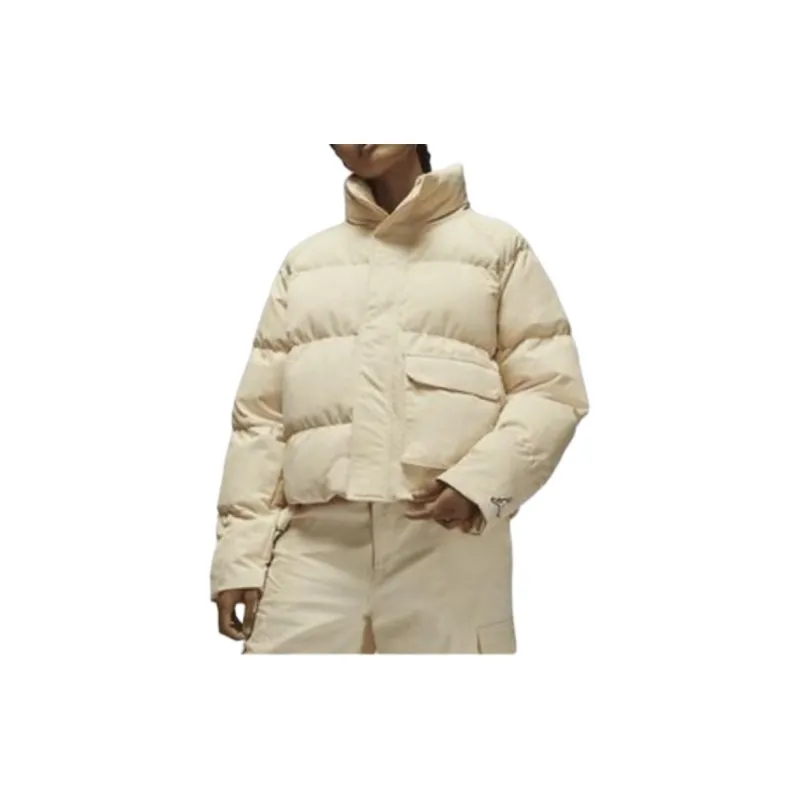 Jordan Puffer Jackets Women's Light Yellow-3
