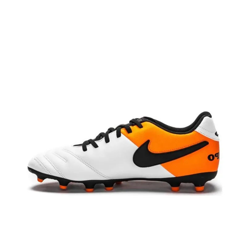 Nike Tiempo Rio Iii Fg White Black Total Orange-0