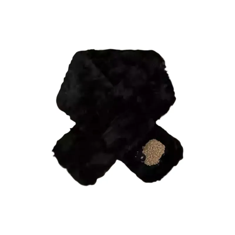 Yalu Polyester Plush Yarn Scarf Unisex Gift Box Set-1