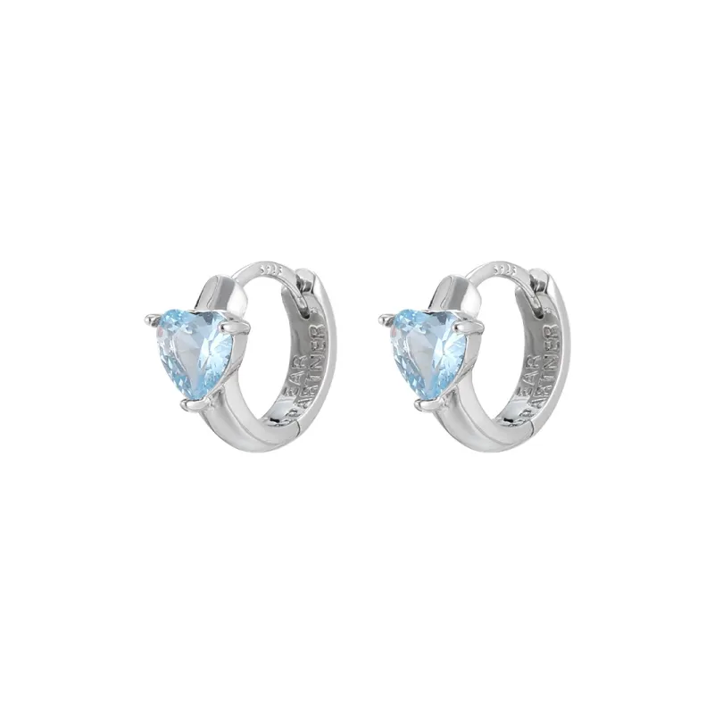 EAR PARTNER 925 Sterling Silver Earrings Unisex-0