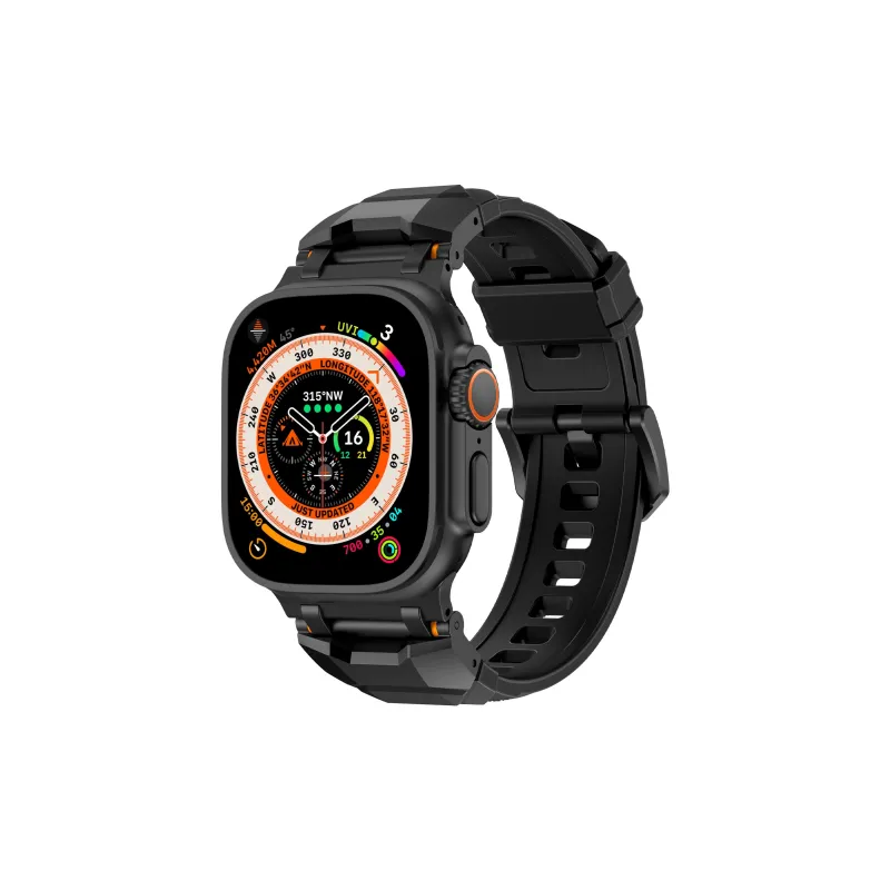 Vobafe Watch Band Apple Compatibility Silicone Material-32