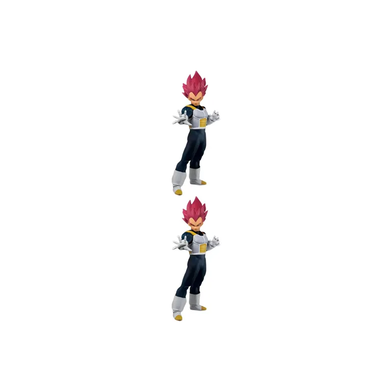 BANDAI Vegeta Banpresto Glass Factory, Ichiban Kuji, Dragon Ball Super Back To The Film D Award, Red Hair Bonus Gifts-2