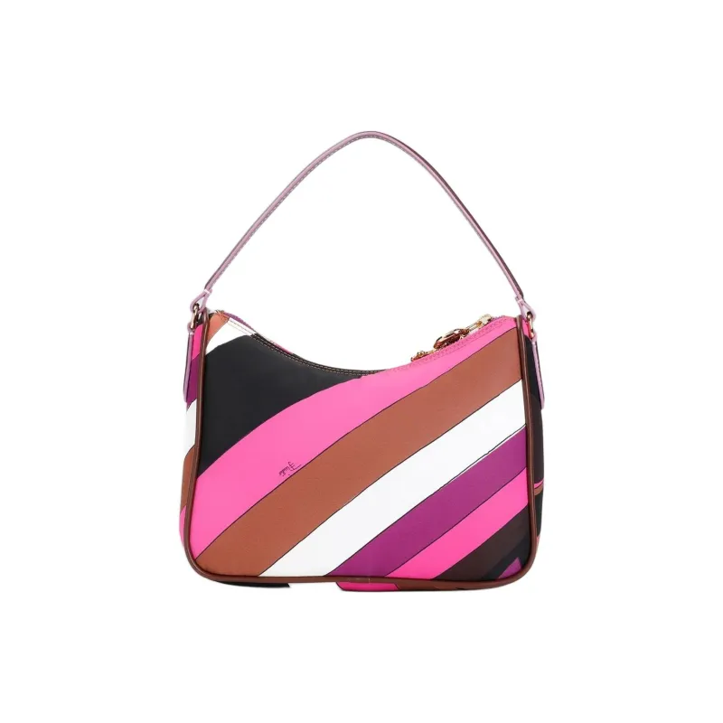 EMILIO PUCCI Yummy Logo Plaque Zipped Shoulder Bag-1