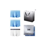 Box+Shopping Bag 3 Pack (Blue+Blue+White)