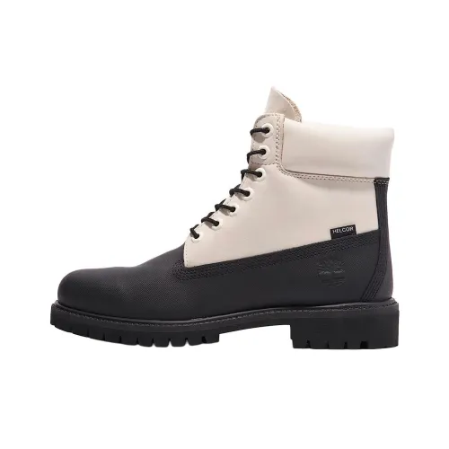 Timberland PREMIUM Abrasion Resistant Slip Resistant Short Outdoor Boots Men
s White Black
