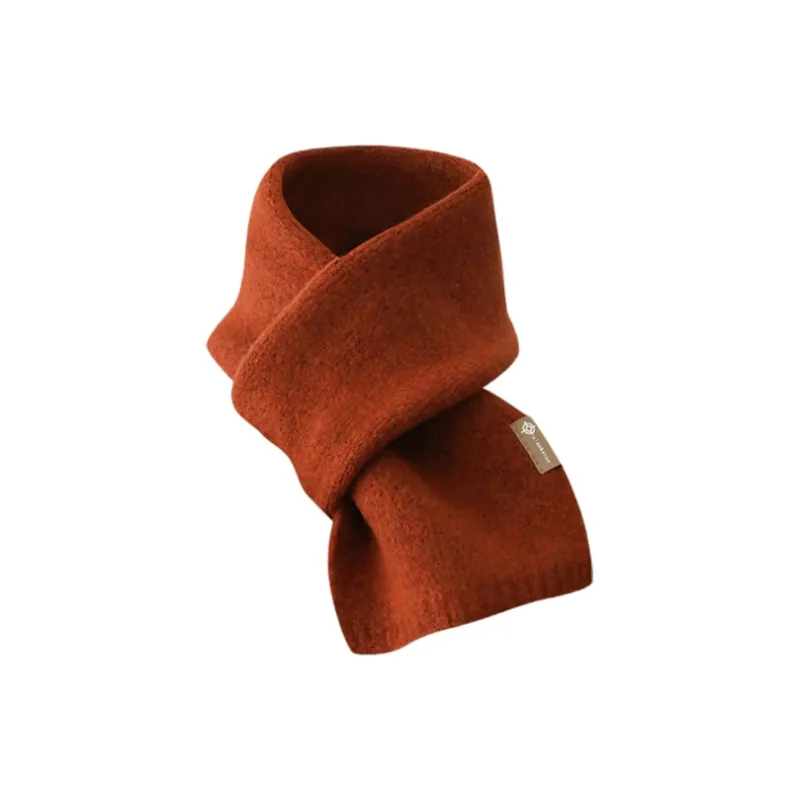 SLEEPYWALK Acrylic Knit Scarves Unisex-6