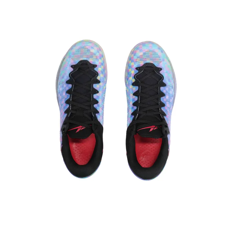 Serious Player Only Player 1 Non slip Wear resistant Shock Absorption Low Top Basketball Shoes Men's Blue Purple-2