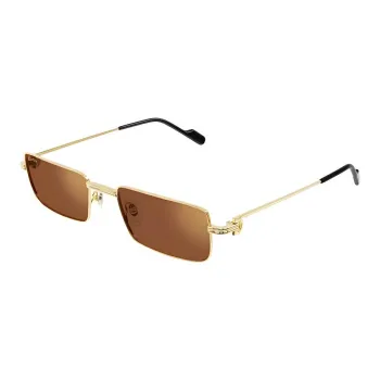 Cartier Rectangular Frame Sunglasses
