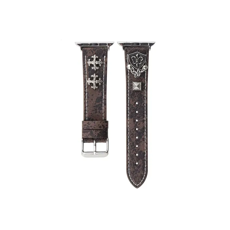 LOVINGCOOL Apple Compatibility Watch Band Genuine Leather Material-5