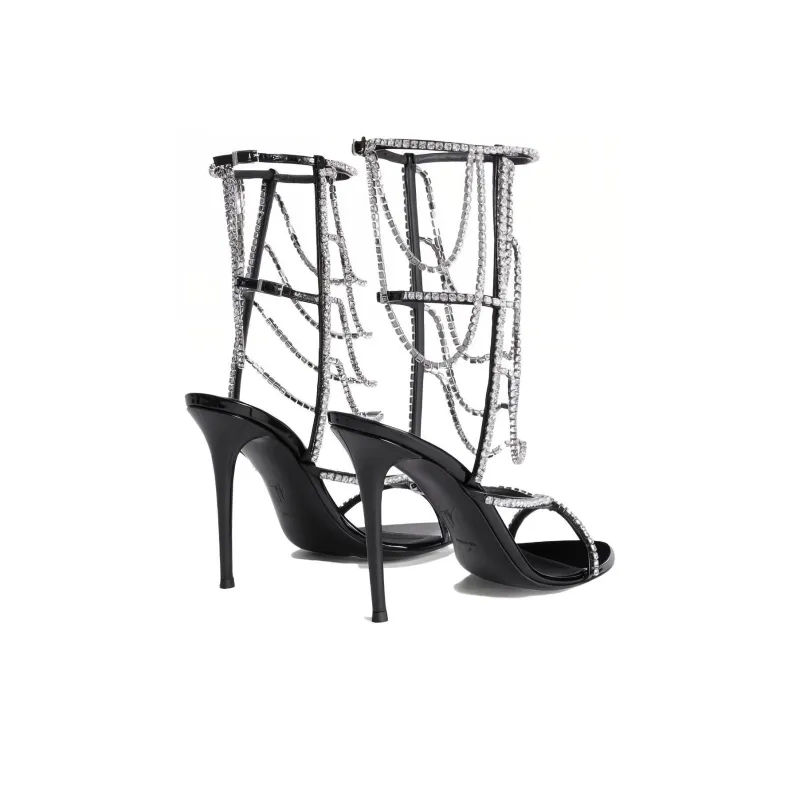 Giuseppe Zanotti Cristelle 105mm Sandals Women's-3
