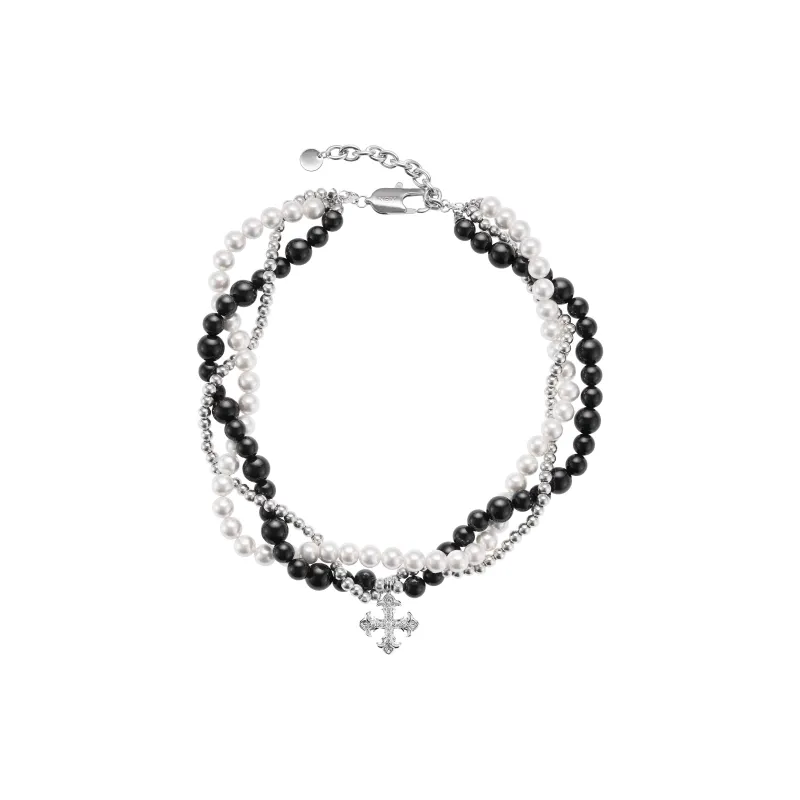 NothingButMini Pearl Agate Zircon Necklaces Unisex-0