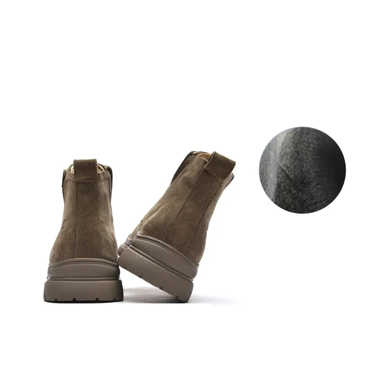 Jeep Ankle Length Martin Boot Men's Khaki-2