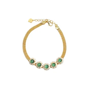 Oriental Jade Ice Type Jadeite Bracelets Women's
