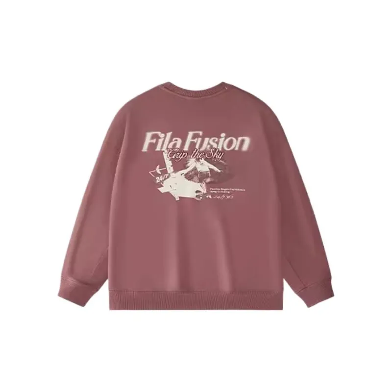 FILA FUSION WORKWEARFILA FUSION X Sweatshirt Women's Dujuan Purple Pink-1