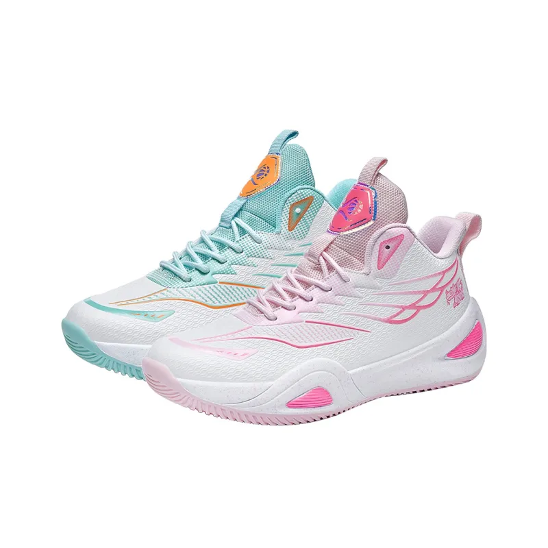 MUSHILANDI Cushioning, Slip Resistant, Abrasion Resistant, Rebound Mid Top Basketball Shoes Unisex-37