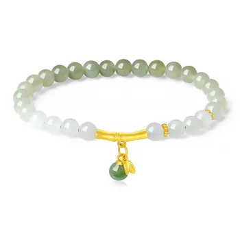 CHINA GOLD Hetian Jade Bracelets White Jade/Pale Greenish White Jade Women's