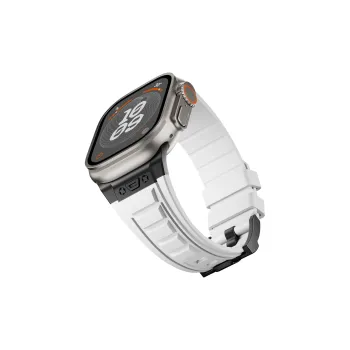 MSSM Watch Band Apple Compatibility Silicone Material