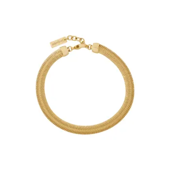 SAINT LAURENT Metal Bracelets Unisex Brass Gold