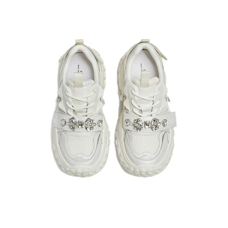 Tata Chunky Sneakers Women's Ecru-5