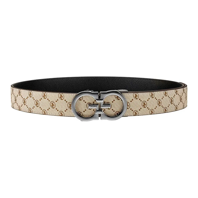 FAIRWHALE Pvc Leather Belts Men's Width 3.5CM-6