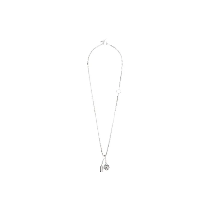 LOEWE Brass Necklaces Women's Silver-1