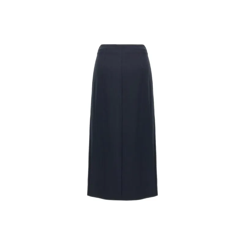 Fabiana Filippi Front Wrap Midi Skirt-1