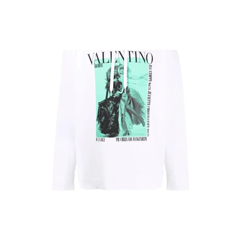 Valentino SS22 Sweatshirt Men's White-5