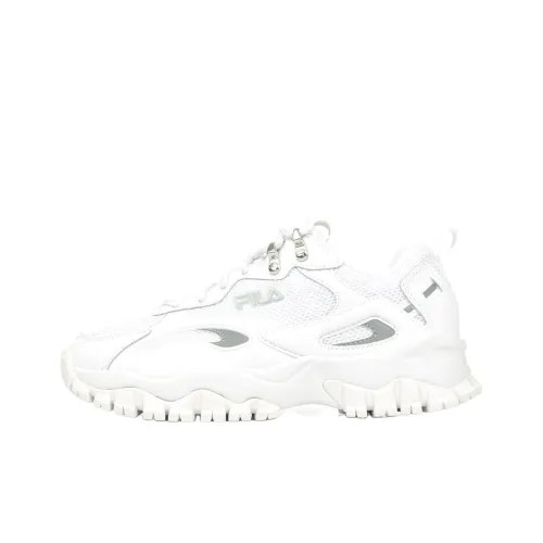 FILA Ray Tracer Tr 2 Anti Slip Wear Resistant Low Top Casual Shoes Women's White