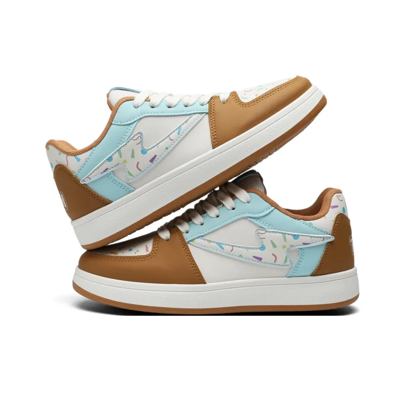 TALKING TOM Thermal Coverage Abrasion Resistant Slip Resistant Low Top Skateboard Shoes Unisex-15