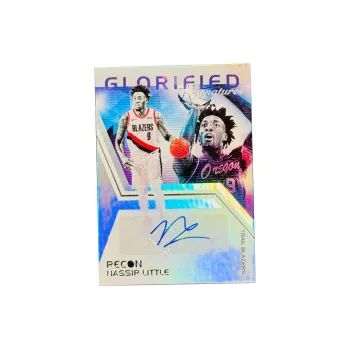 PANINI Little Ter Trail Blazers Star Signature Recon Collection Basketball Card Standard Condition Sports Cards 1 Pc
