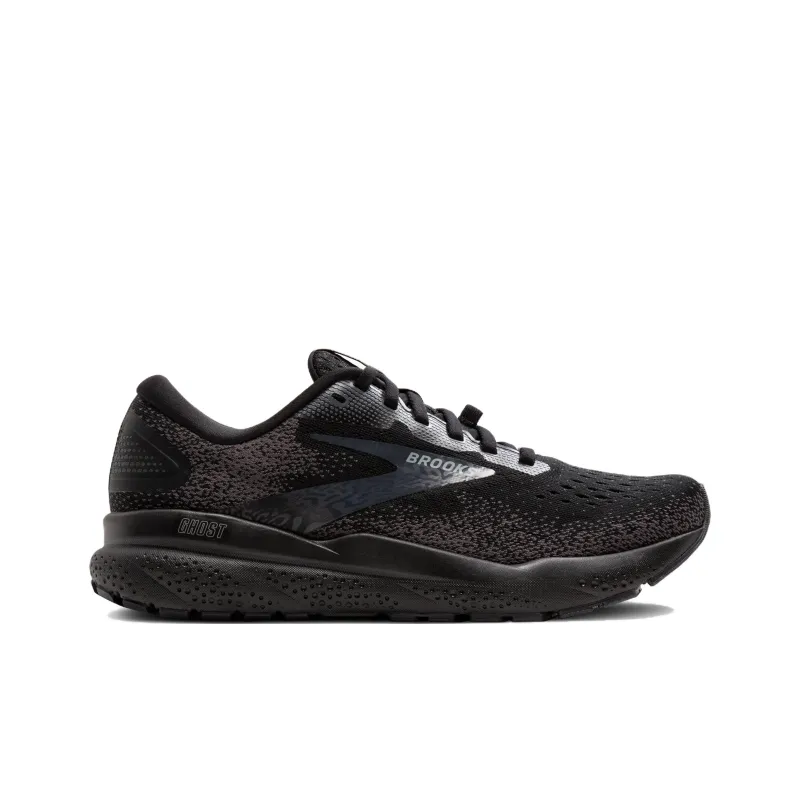 Brooks Cushioning Wear Resistant Low Top Running Shoes Women's Black-1
