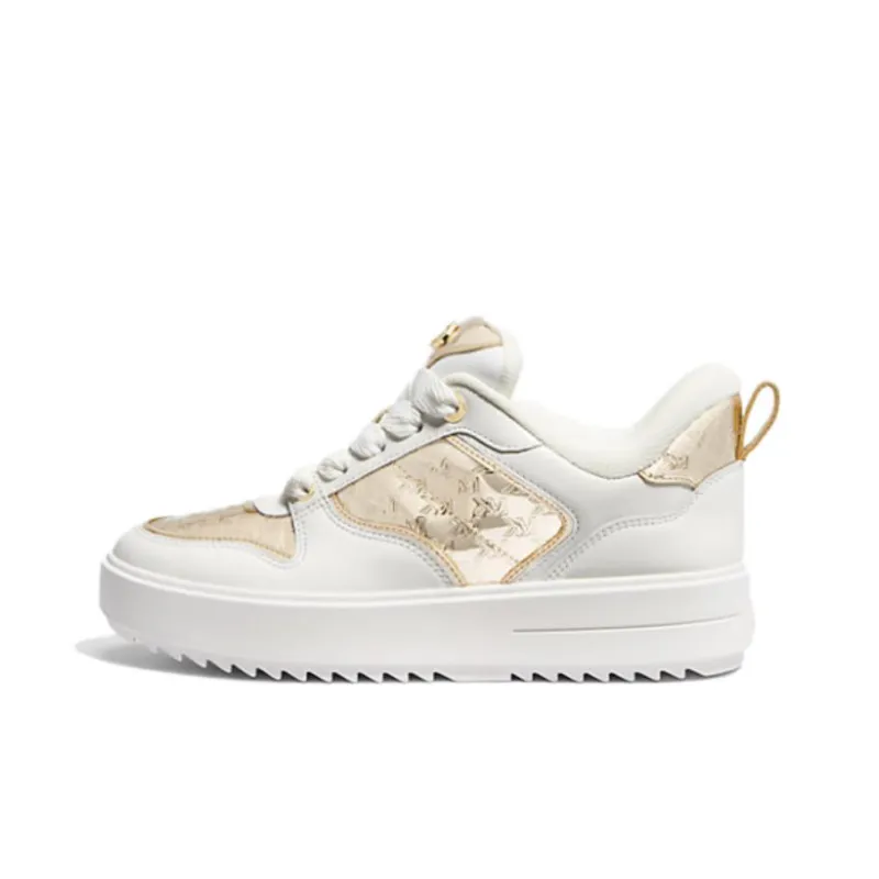 MICHAEL KORS Skateboard Shoes Women's Light Gold-0