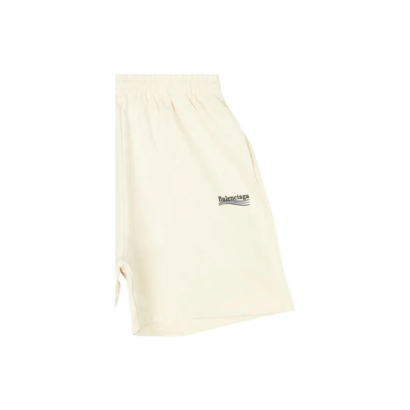 Balenciaga Political Campaign Large Fit Sweat Shorts-4