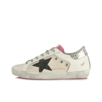 Golden Goose Super Star Low Top Skateboard Shoes Women's Ecru